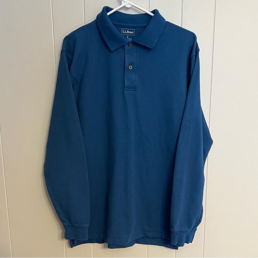 L.L. Bean long sleeve‎ polo size S